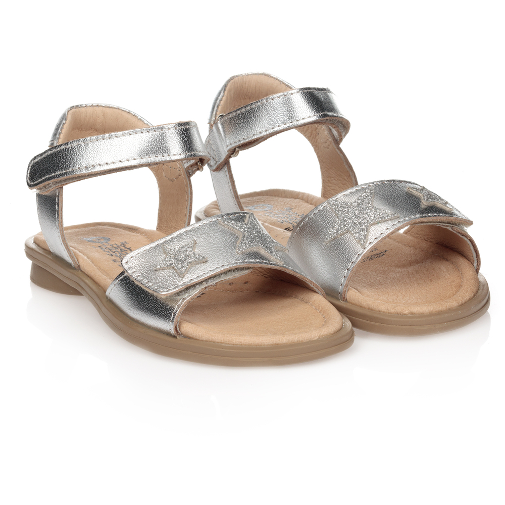 Old Soles - Silver Leather Sandals | Childrensalon