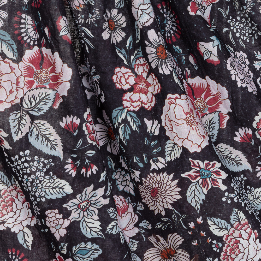 Olga Valentine-Черное пляжное платье из хлопка для девочек | Childrensalon Outlet