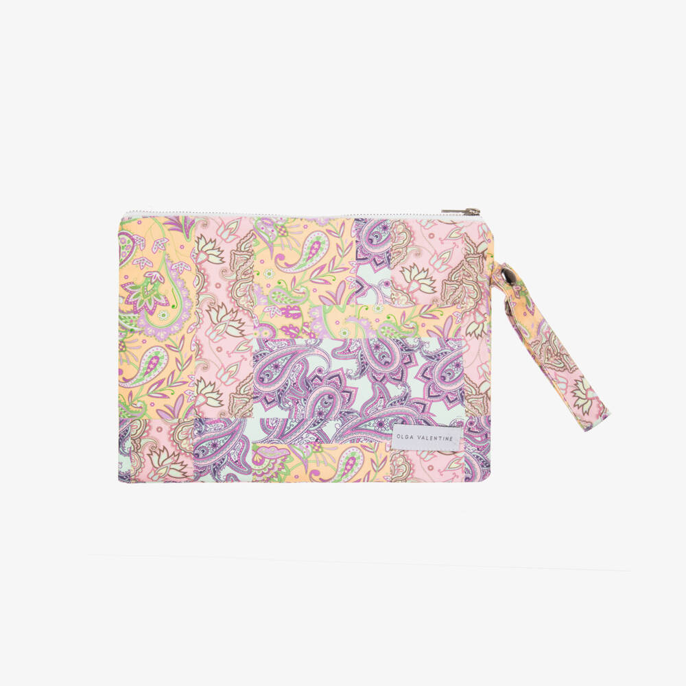 Olga Valentine-Girls Cotton Paisley Print Bag | Childrensalon Outlet