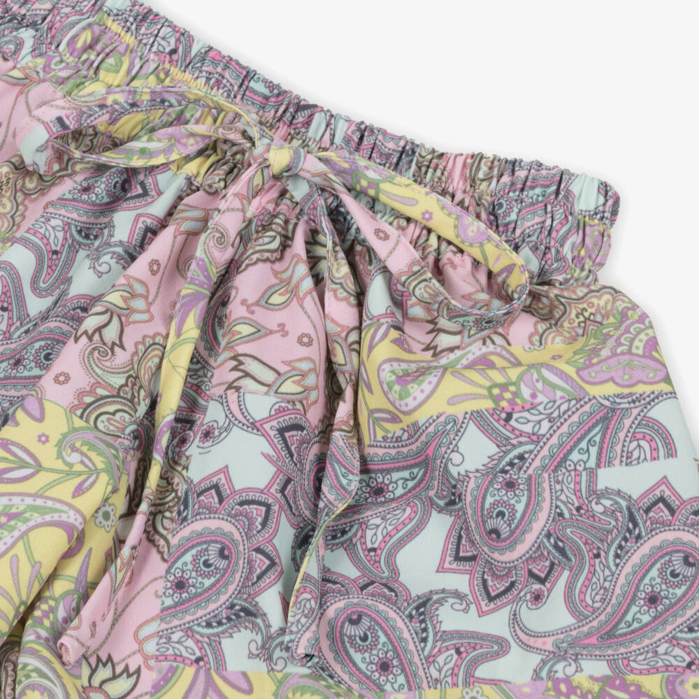 Olga Valentine-Girls Vibrant Paisley Swimwear Shorts | Childrensalon Outlet