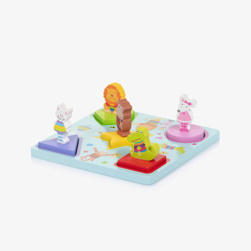 Orange Tree Toys-Animal 3D Wooden Puzzle (19cm) | Childrensalon Outlet