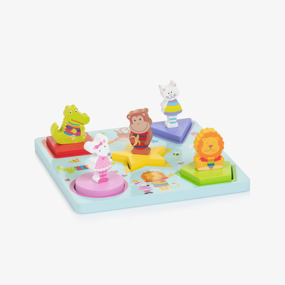 Orange Tree Toys-Animal 3D Wooden Puzzle (19cm) | Childrensalon Outlet