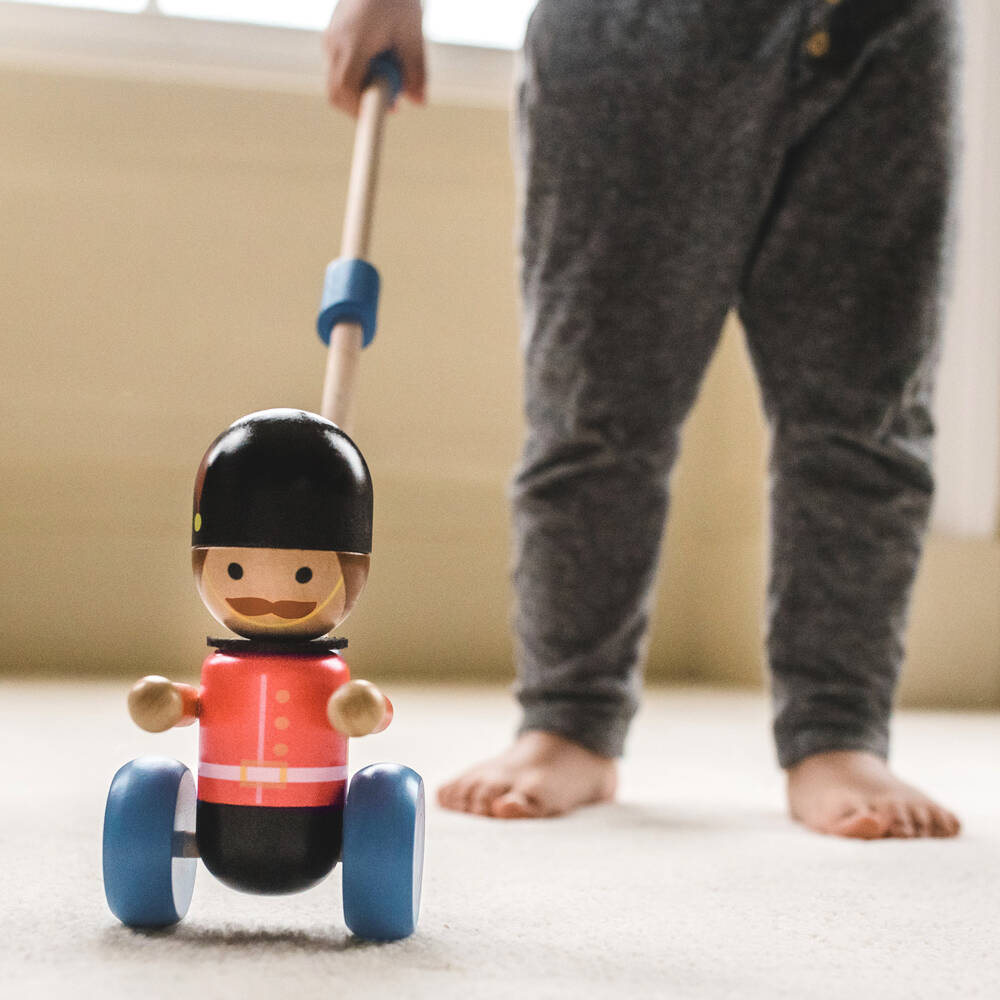 Orange Tree Toys-Boys' Blue Guardsman Walking Toy | Childrensalon Outlet