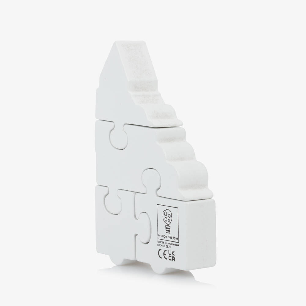 Orange Tree Toys-Boys Urban Blue Bus Puzzle | Childrensalon Outlet