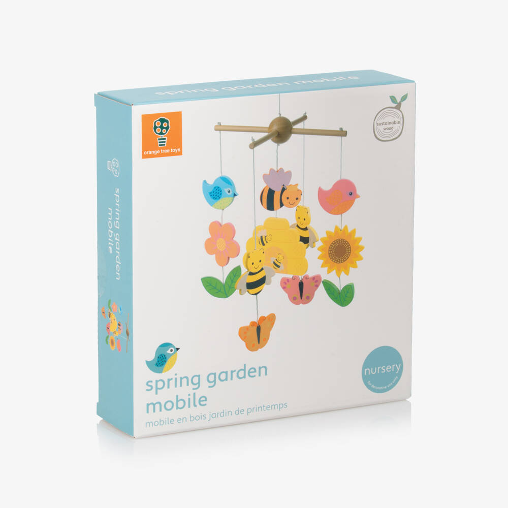 Orange Tree Toys-Girls Enchanting Garden Mobile, Green | Childrensalon Outlet
