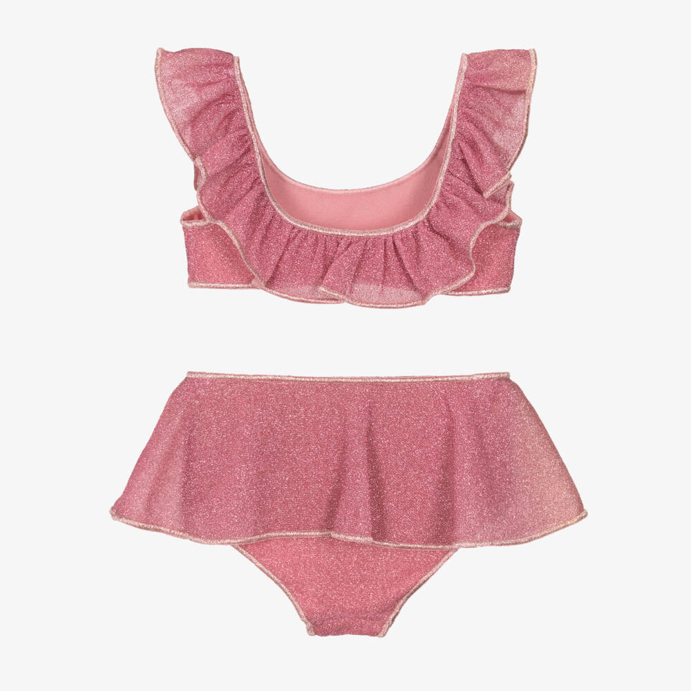 Oséree-Купальник с оборками Lumiére пурпурный для девочек | Childrensalon Outlet