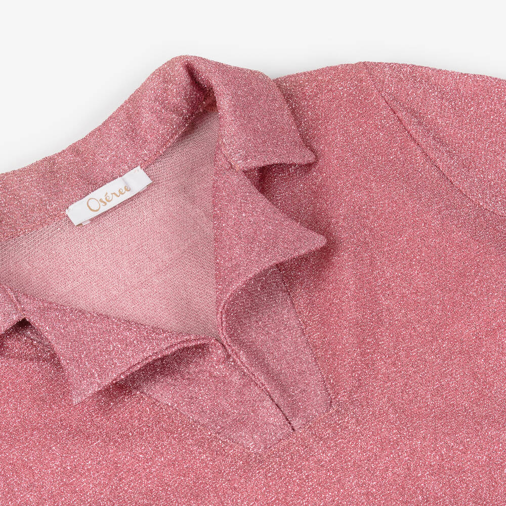 Oséree-Girls Pink Lumiére Shirt | Childrensalon Outlet