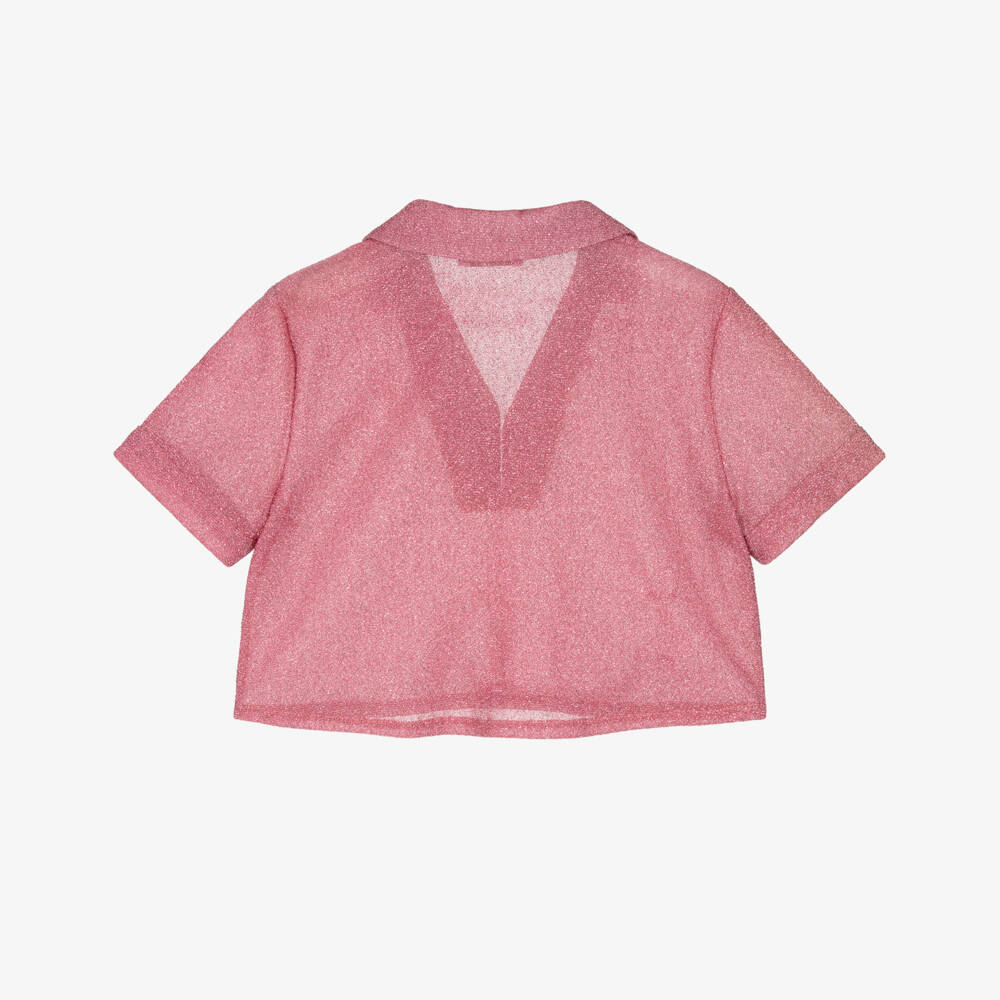 Oséree-Girls Pink Lumiére Shirt | Childrensalon Outlet