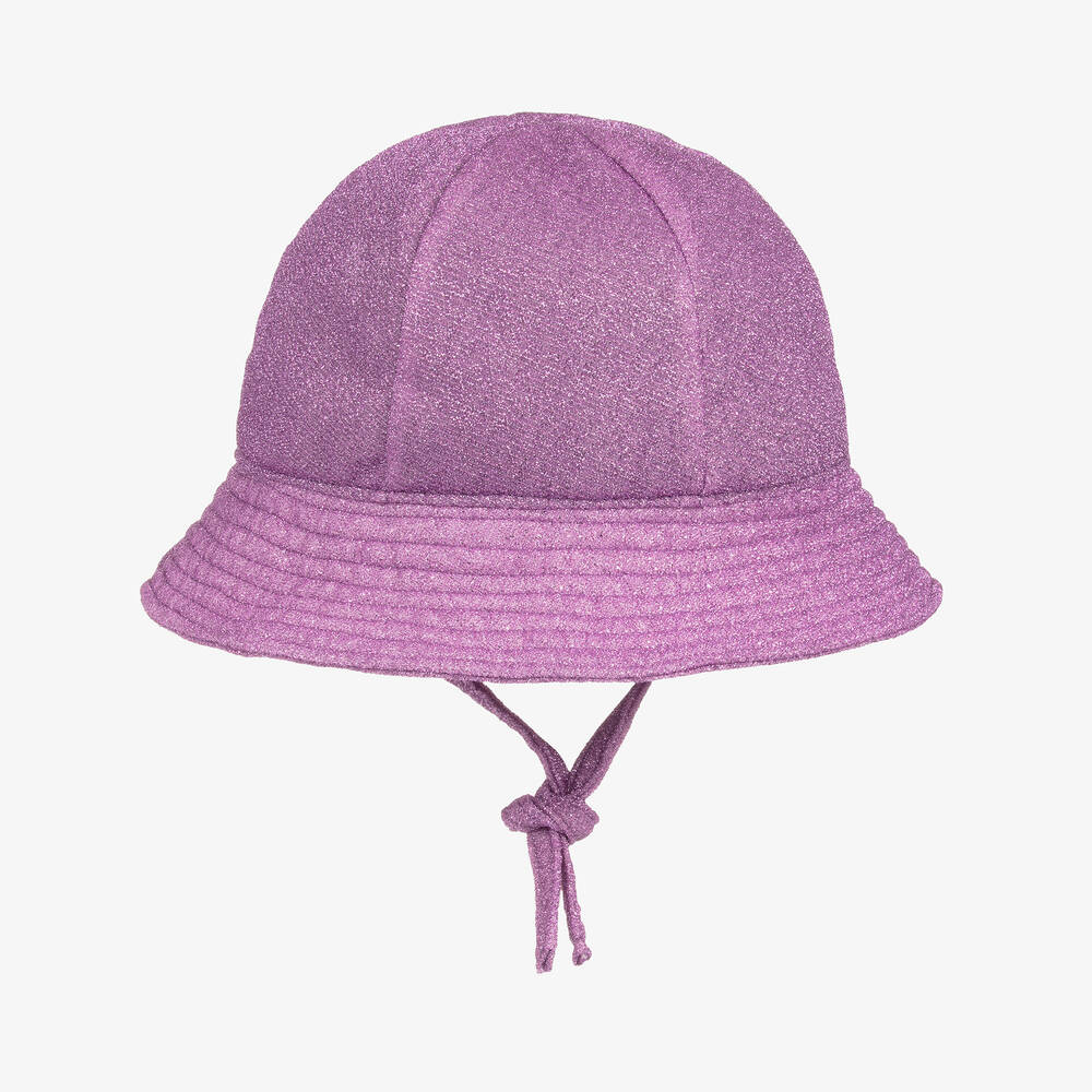 Oséree-Girls Purple Lumière Sun Hat | Childrensalon Outlet