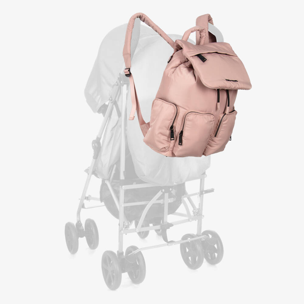 TIBA + MARL-Pale Pink Backpack Changing Bag (44cm) | Childrensalon Outlet