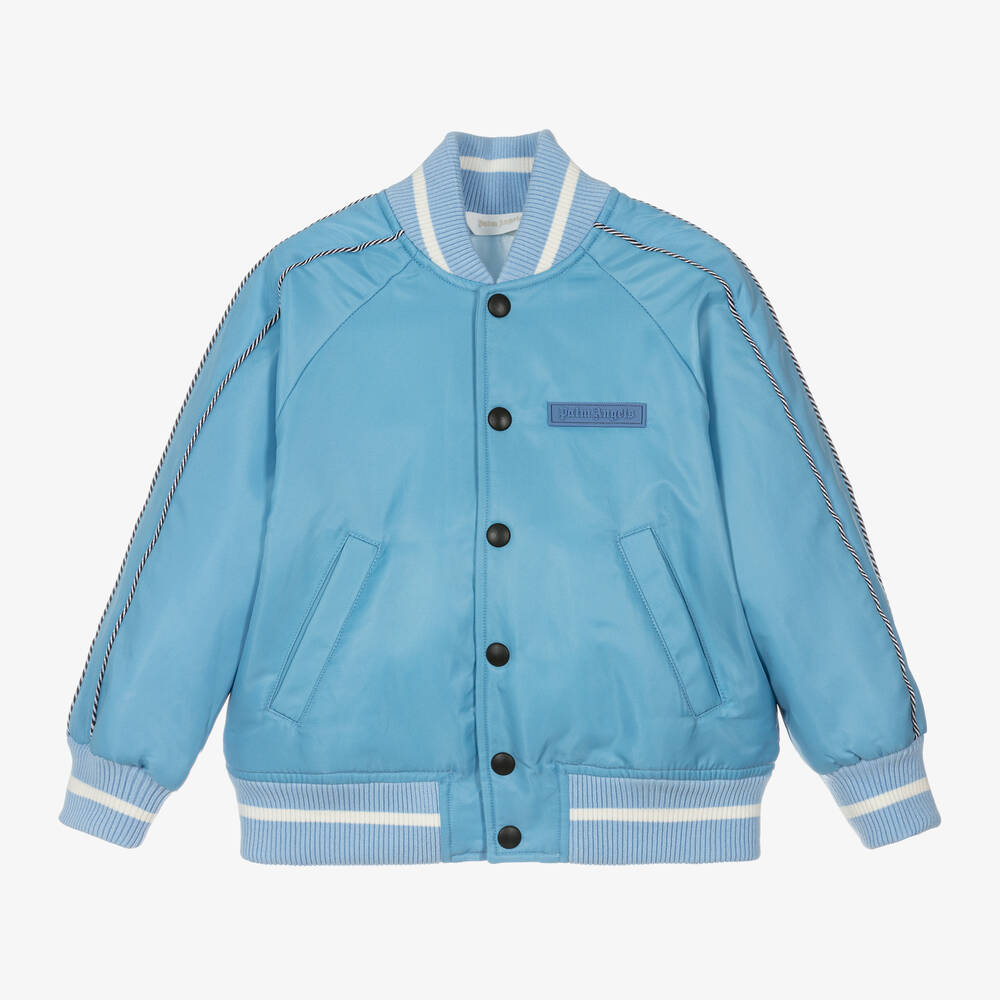 Boys blue bomber jacket hotsell