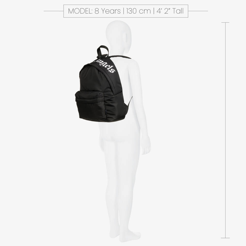 Palm Angels-Boys Classic Black Carry-All Backpack | Childrensalon Outlet