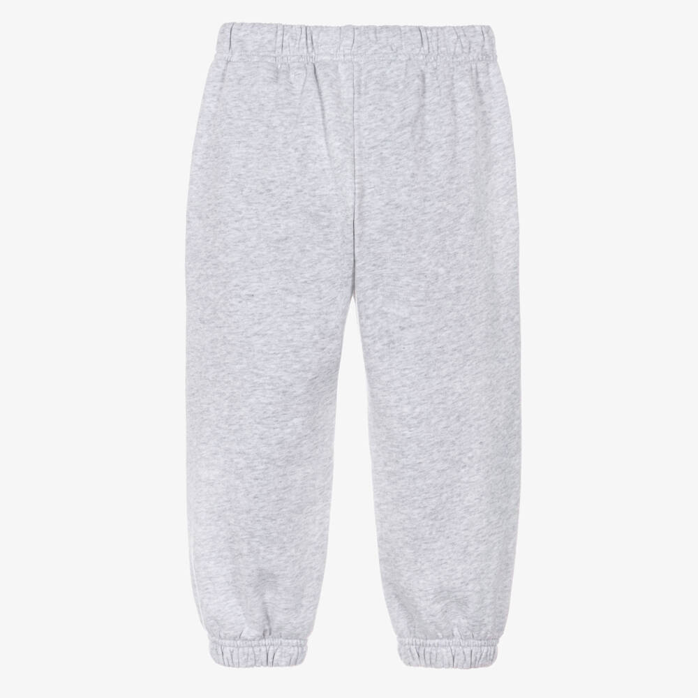 Palm Angels-Boys Grey Marl Jogging Trousers | Childrensalon Outlet