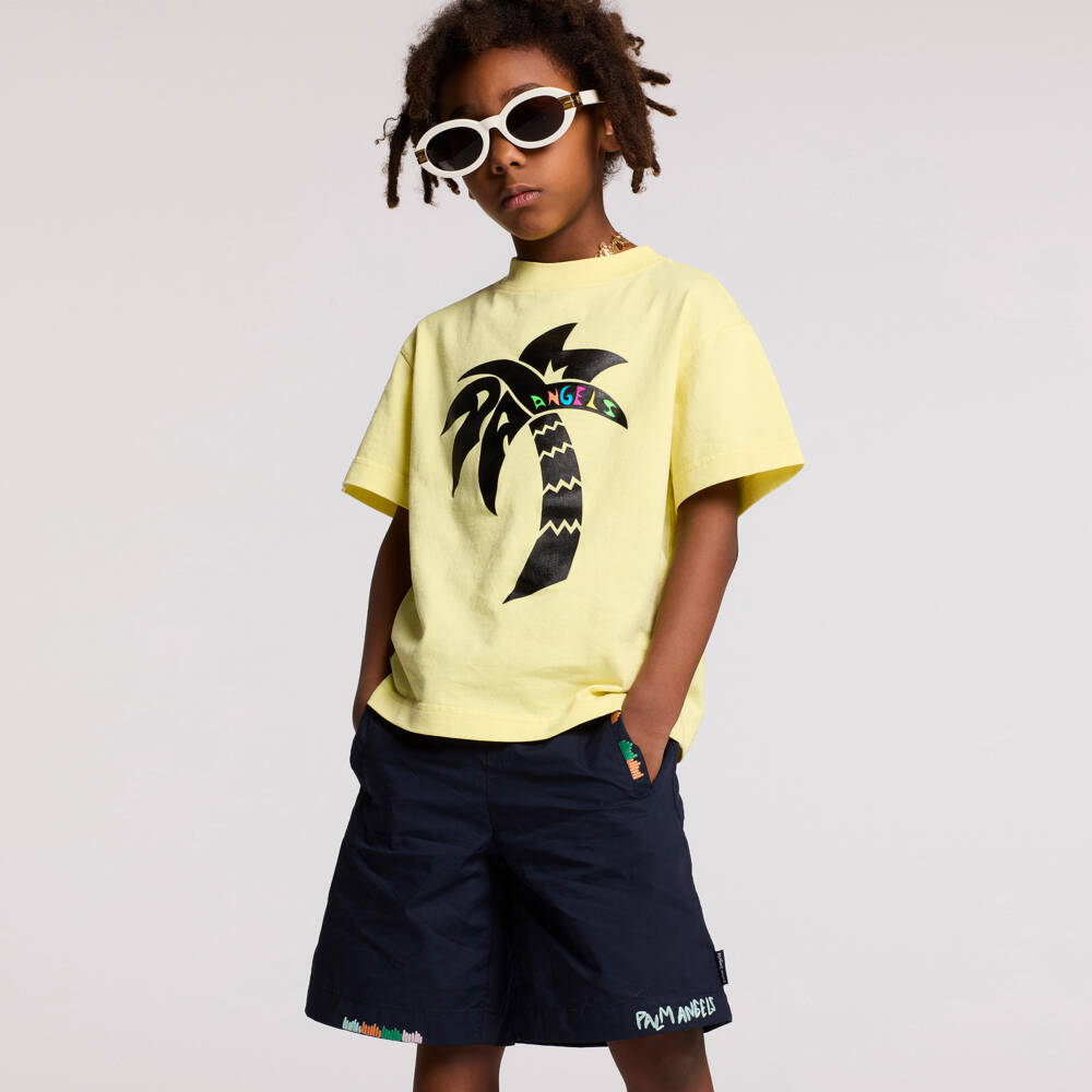 Palm Angels-Футболка с пальмами для мальчиков | Childrensalon Outlet