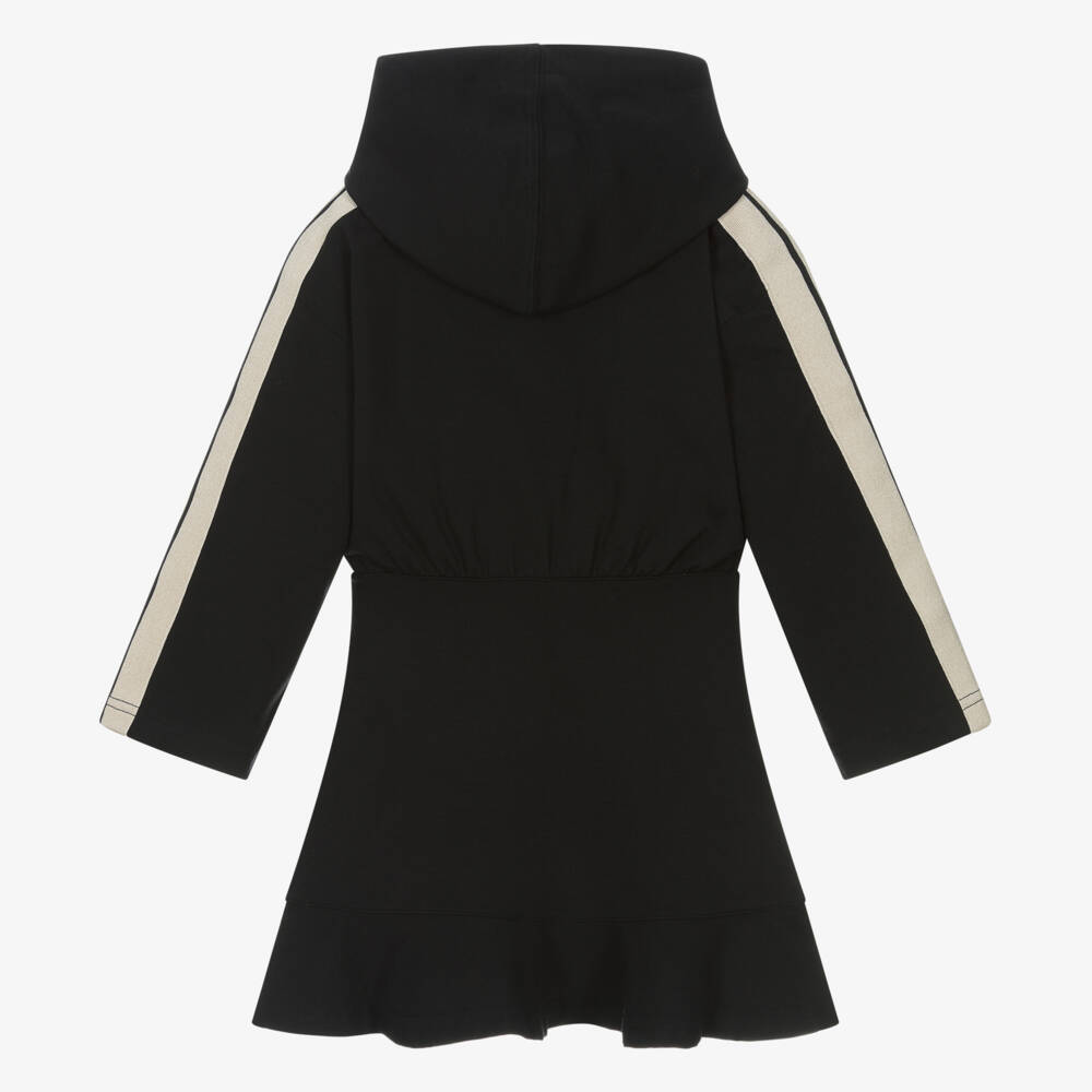 بالم أنجلز-فستان بهودي جيرسي ميلانو لون أسود | Childrensalon Outlet