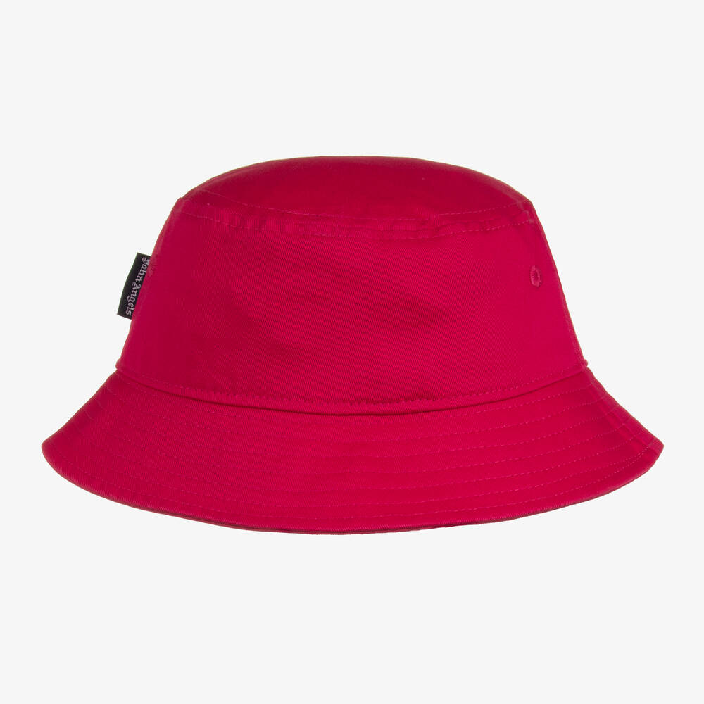 PALM ANGELS コットン ハット Palm Angels Logo Cotton Bucket Hat | Saks Fifth Avenue