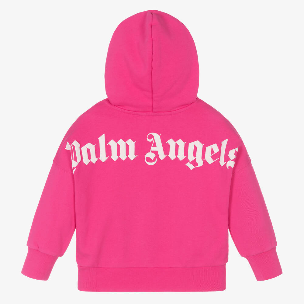 Palm angels on sale hoodie pink