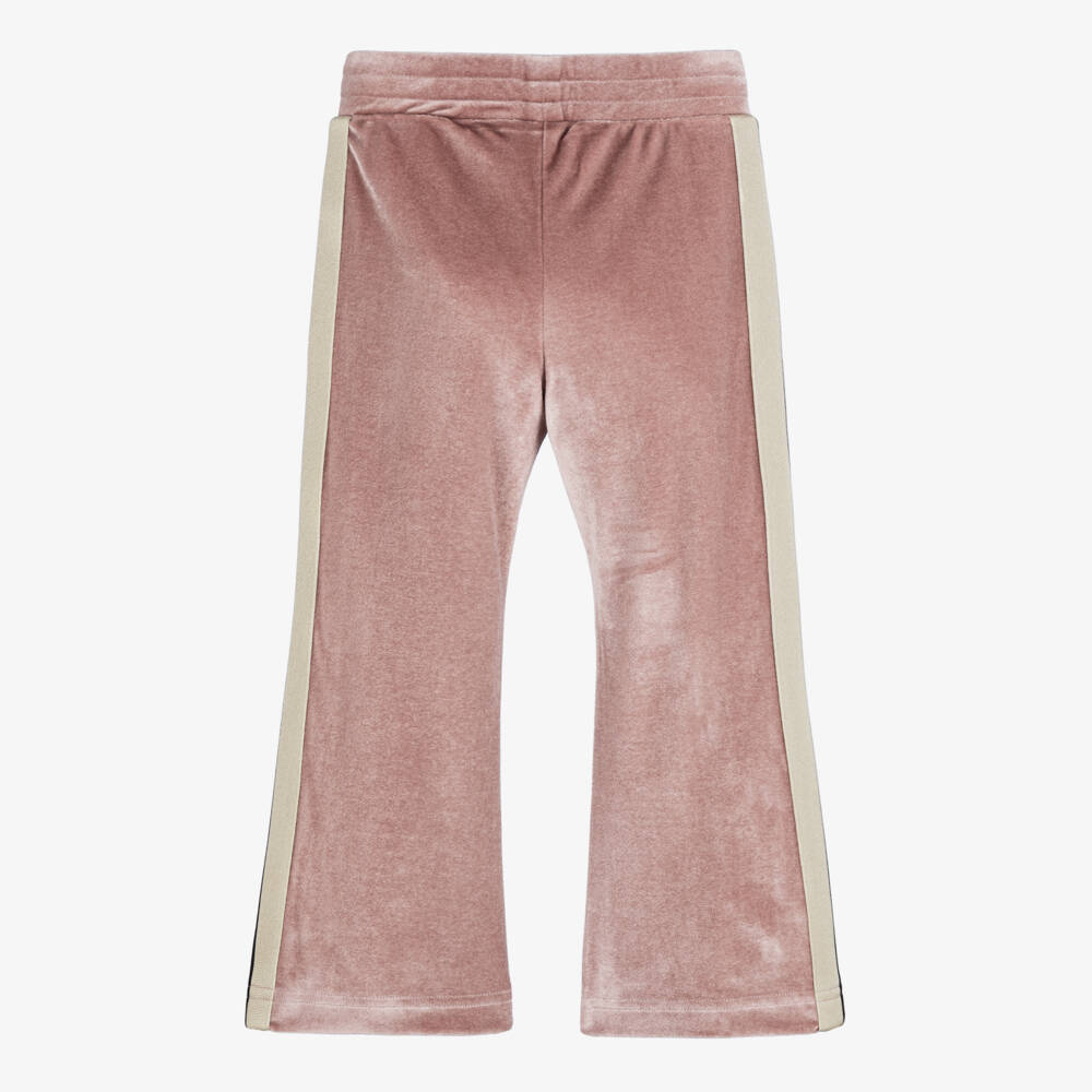 Palm Angels-Pink Chenille Joggers | Childrensalon Outlet