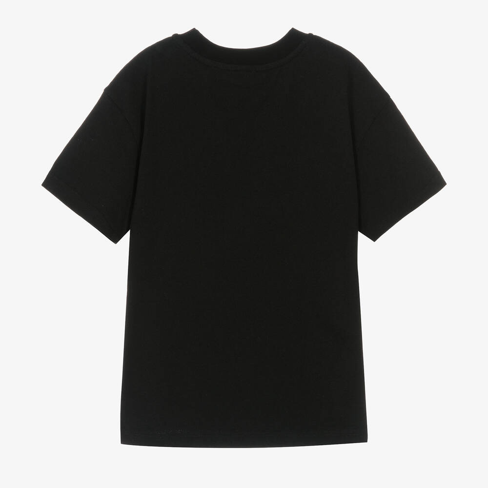 関税込★VIP価格【Palm Angels】ベア コットンTシャツ Palm Angels - Teen Black Cotton Bear T-Shirt | Childrensalon