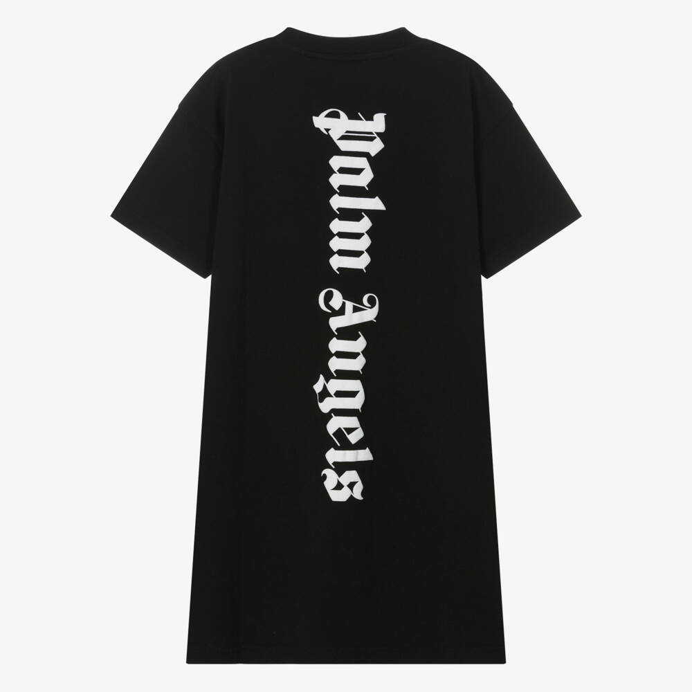 Palm Angels-Teen Girls Cotton Logo Dress | Childrensalon Outlet