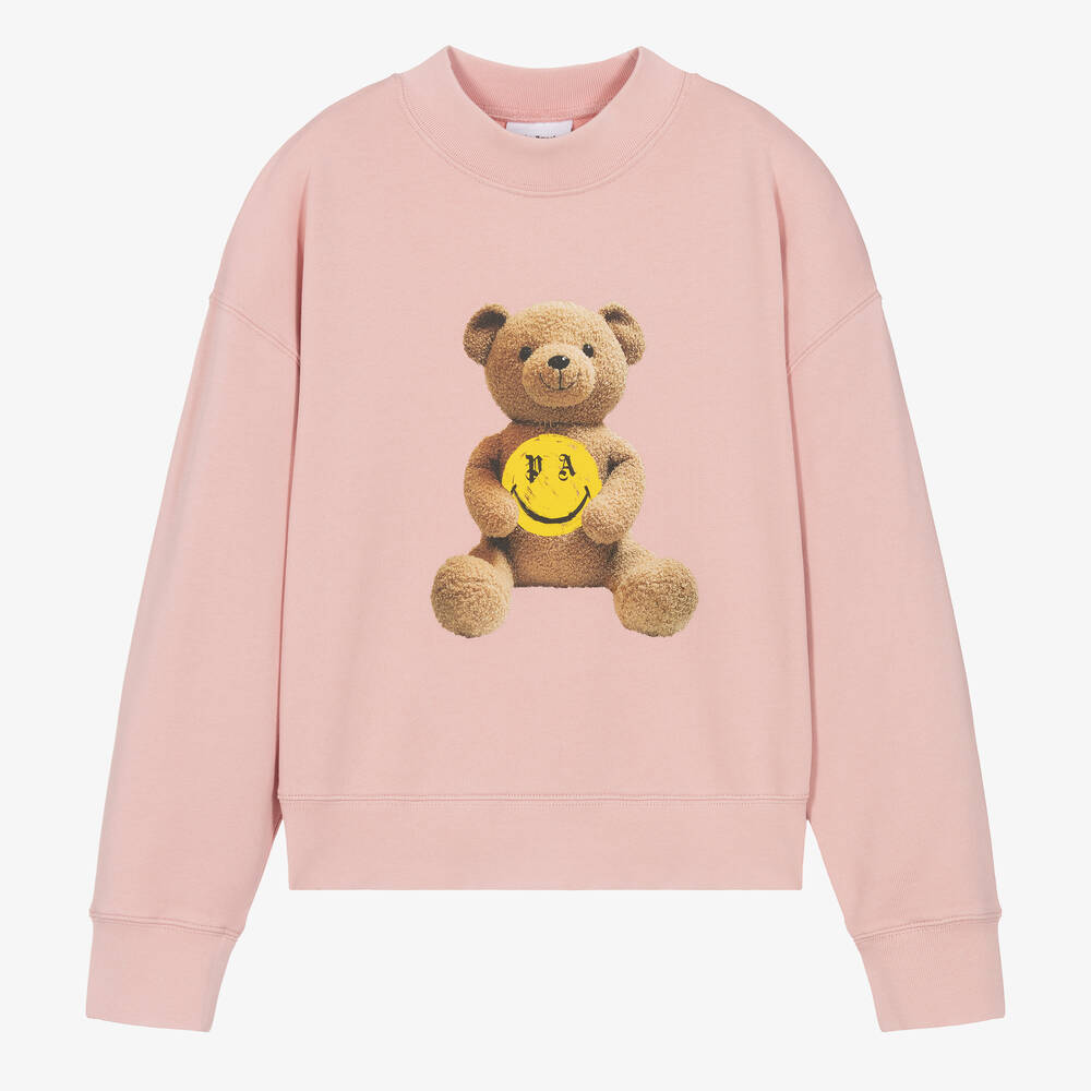 Palm Angels - Rosa Teen Biobaumwoll-Sweatshirt | Childrensalon