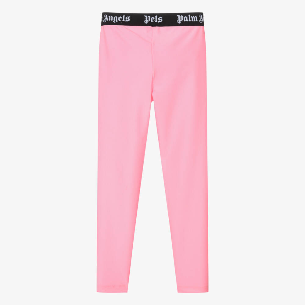 Palm Angels-Teen Girls Vibrant Pink Leggings | Childrensalon Outlet