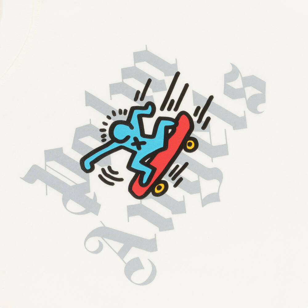 بالم أنجلز-تيشيرت قطن عضوي لون عاجي | Childrensalon Outlet