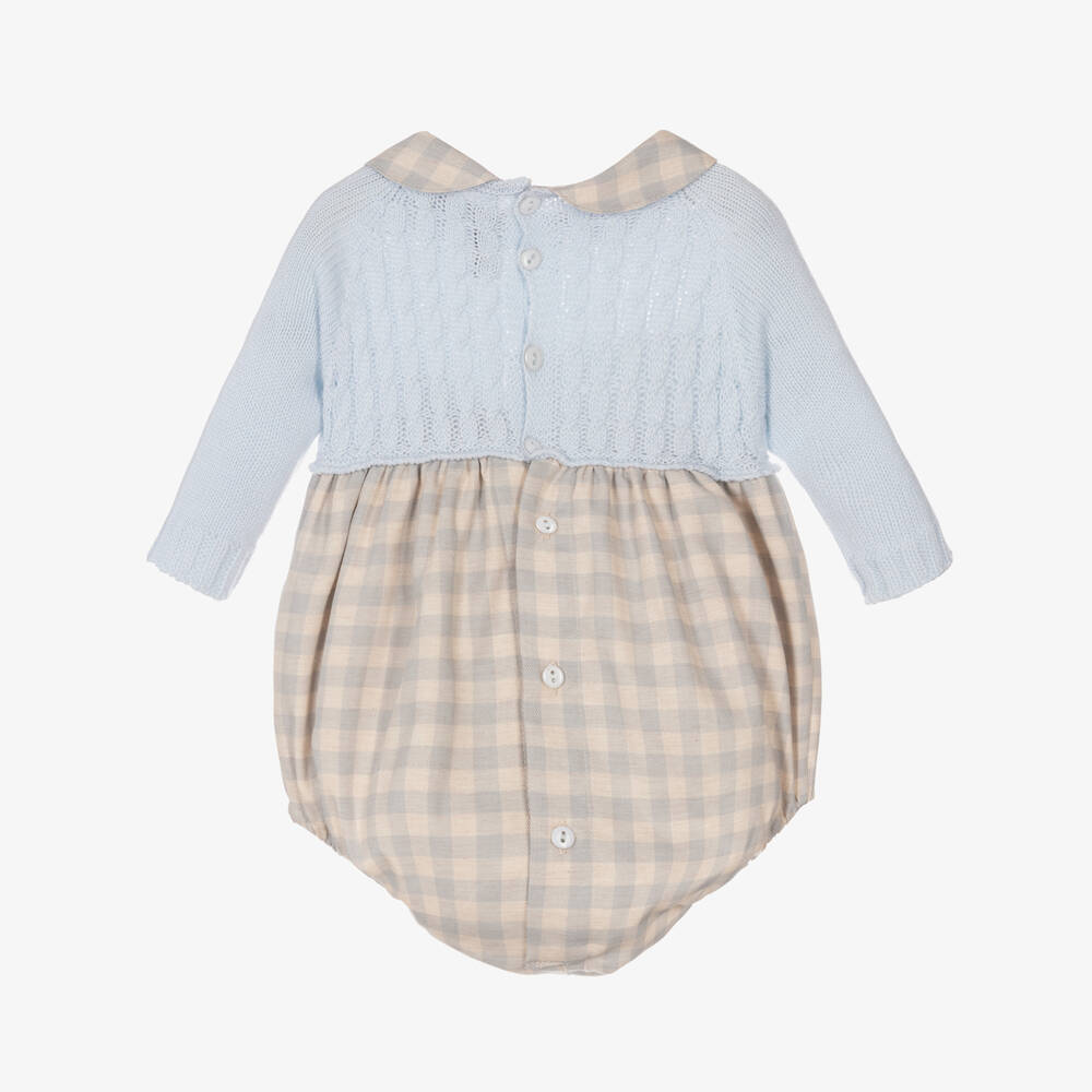 Paloma de la O-Голубой песочник в клетку для малышей | Childrensalon Outlet