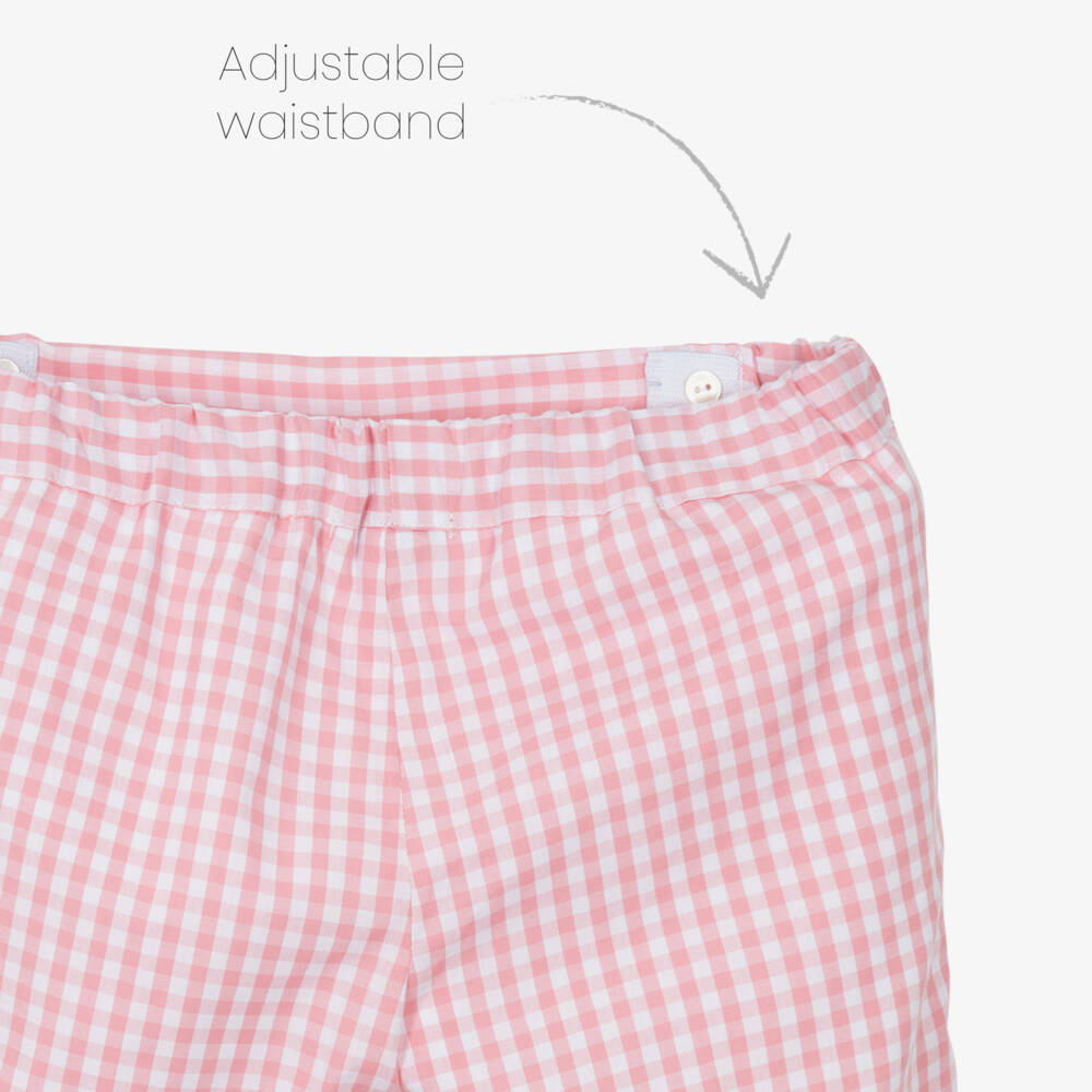 Paloma de la O-Кремовый и розовый комплект шорт для мальчиков | Childrensalon Outlet