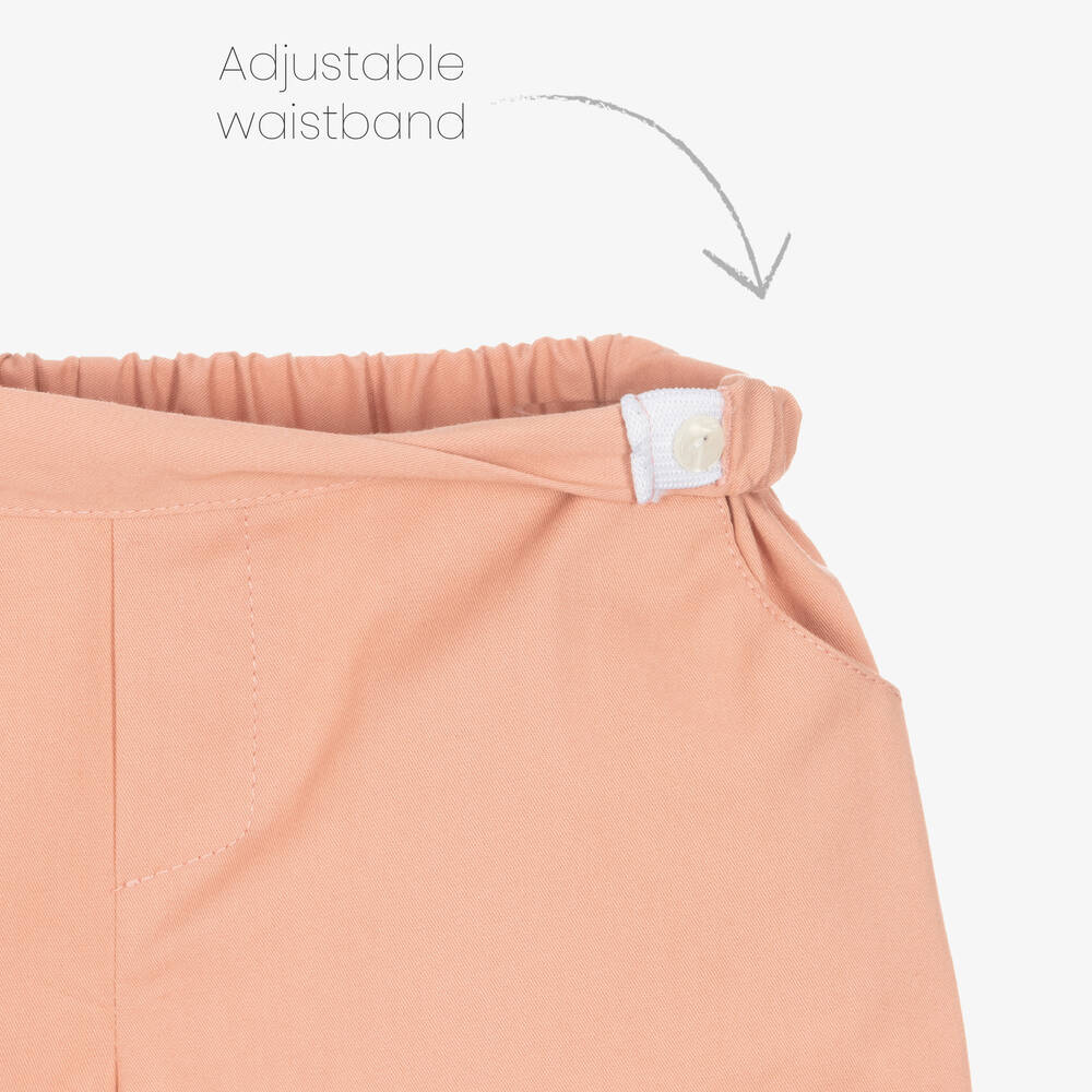 Paloma de la O-Белая рубашка и розовые шорты | Childrensalon Outlet