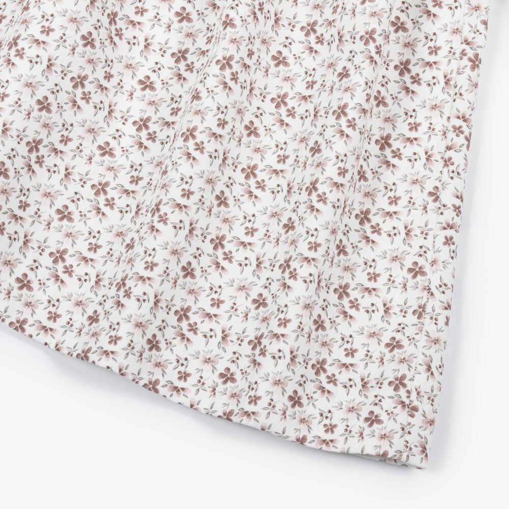 Paloma de la O-Exclusive Pink Floral Dress | Childrensalon Outlet