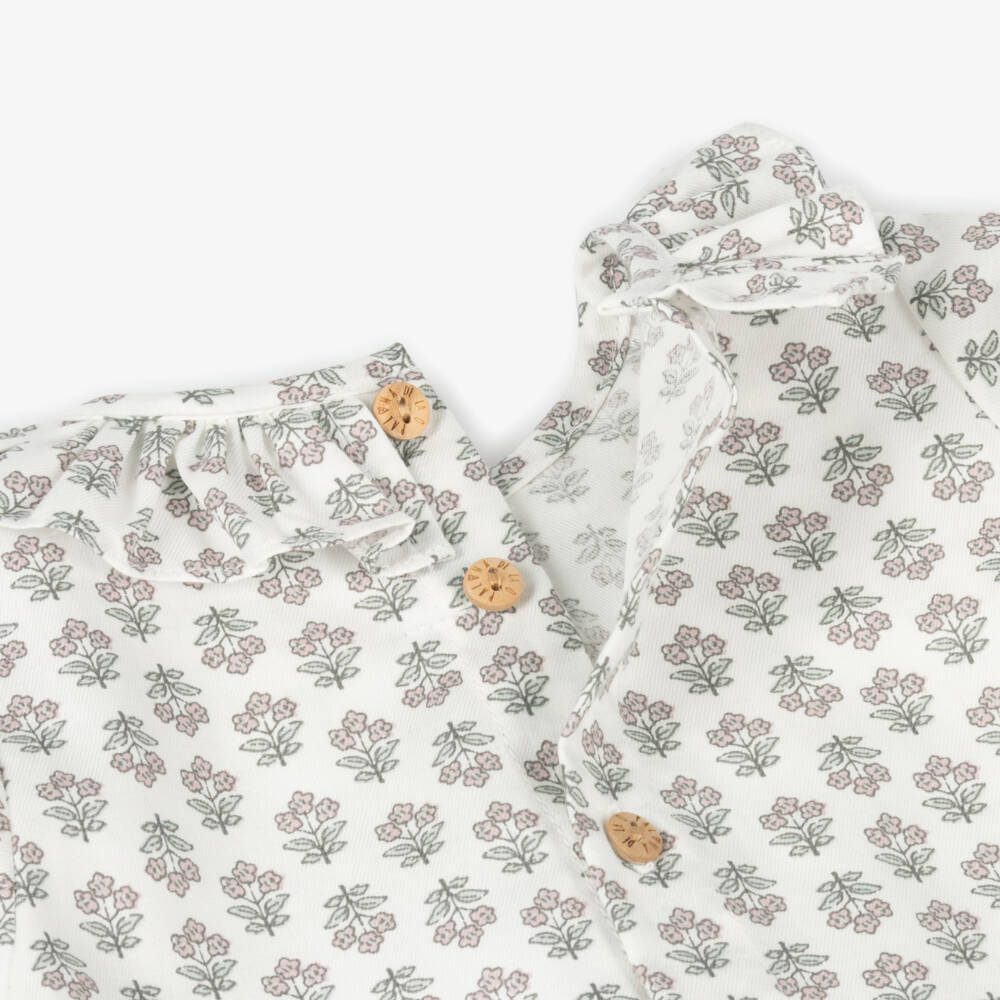 Paloma de la O-طقم بنطلون محبوك لون زهري للمولودات | Childrensalon Outlet