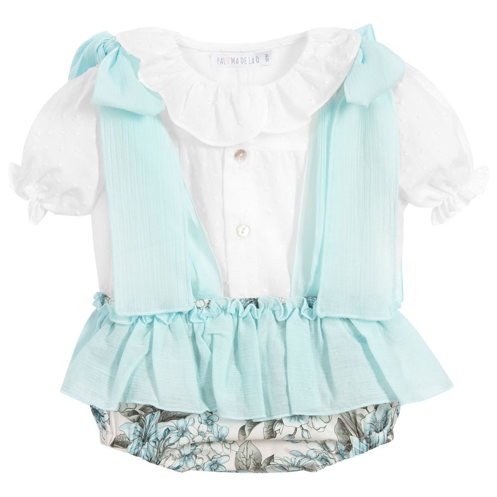 Paloma de la O - Girls Shirt & Shorts Set | Childrensalon