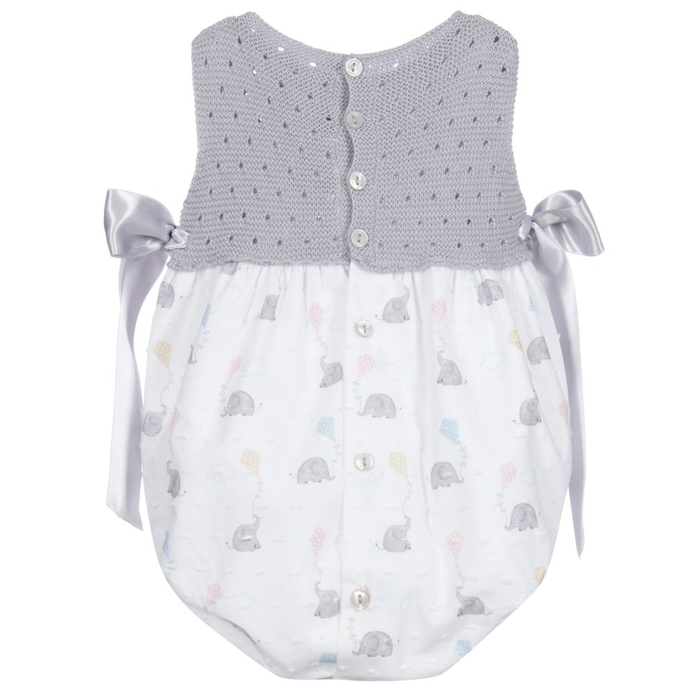 Paloma de la O-Серый песочник со слониками для малышек | Childrensalon Outlet