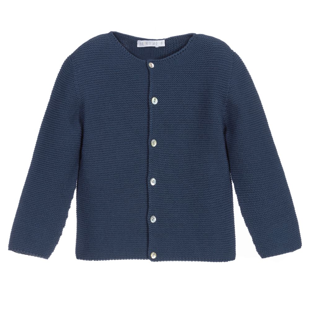 Paloma de la O - Navyblauer Strickcardigan | Childrensalon