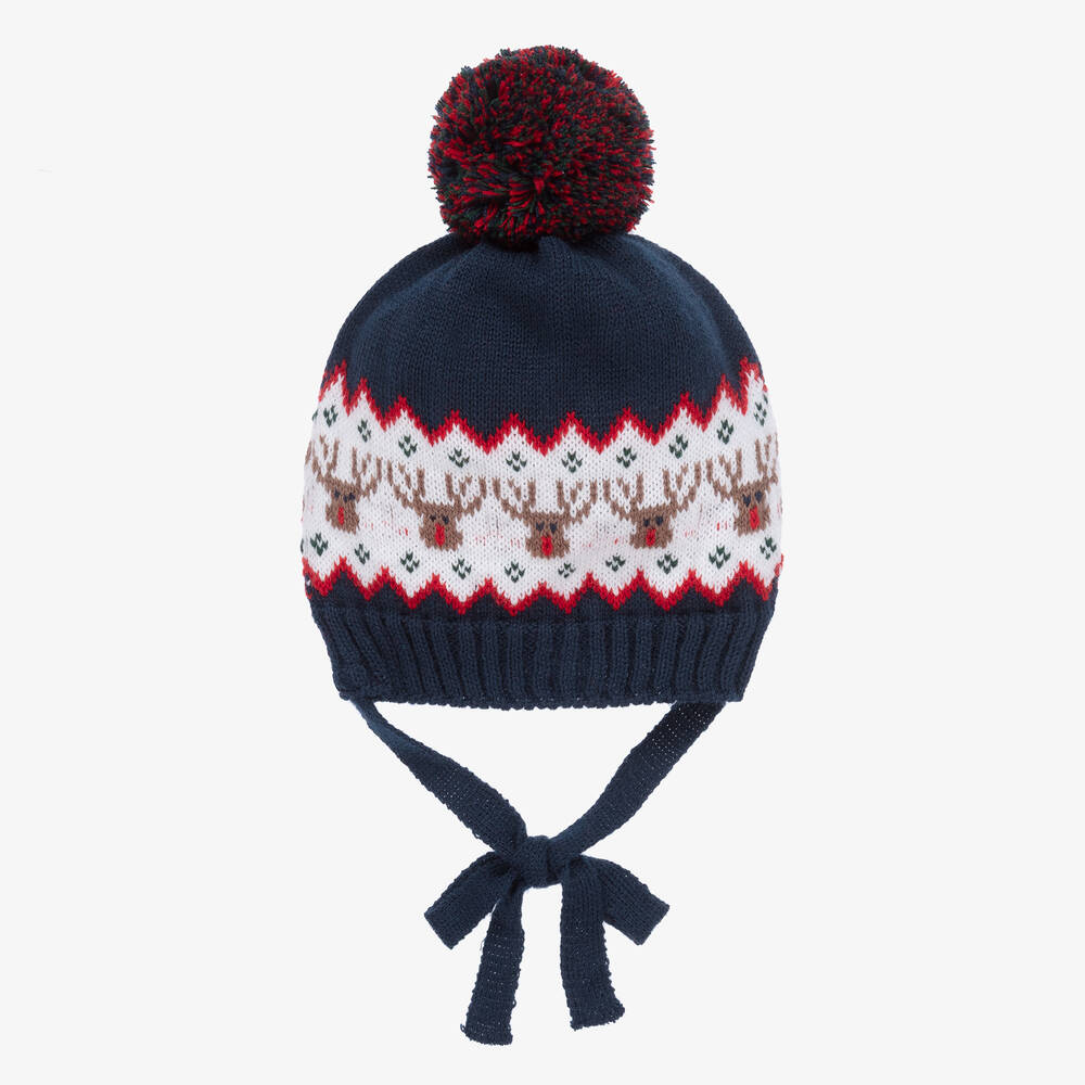 بالوما دي لا أو-قبعة أكريليك محبوك لون كحلي | Childrensalon Outlet