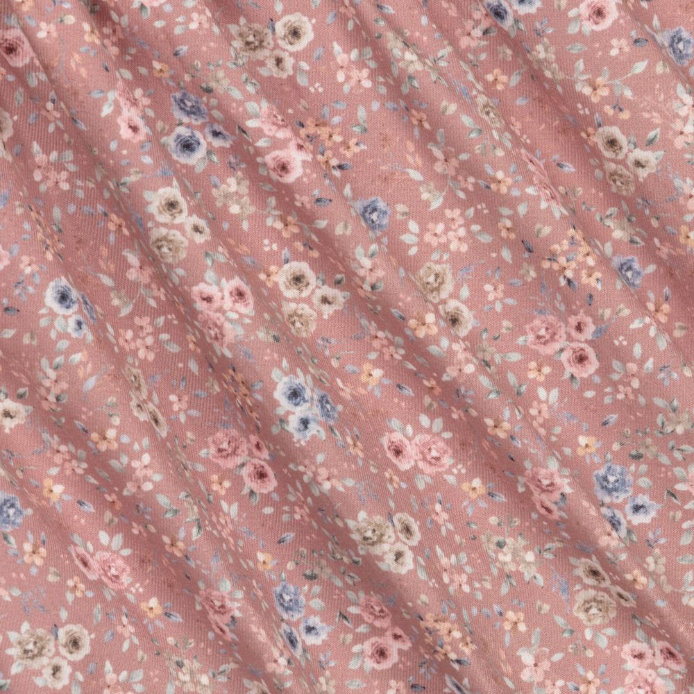 Paloma de la O-Розовое хлопковое платье с цветами | Childrensalon Outlet