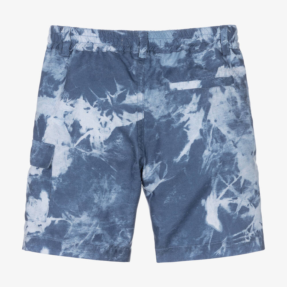 Chambray tie shorts online