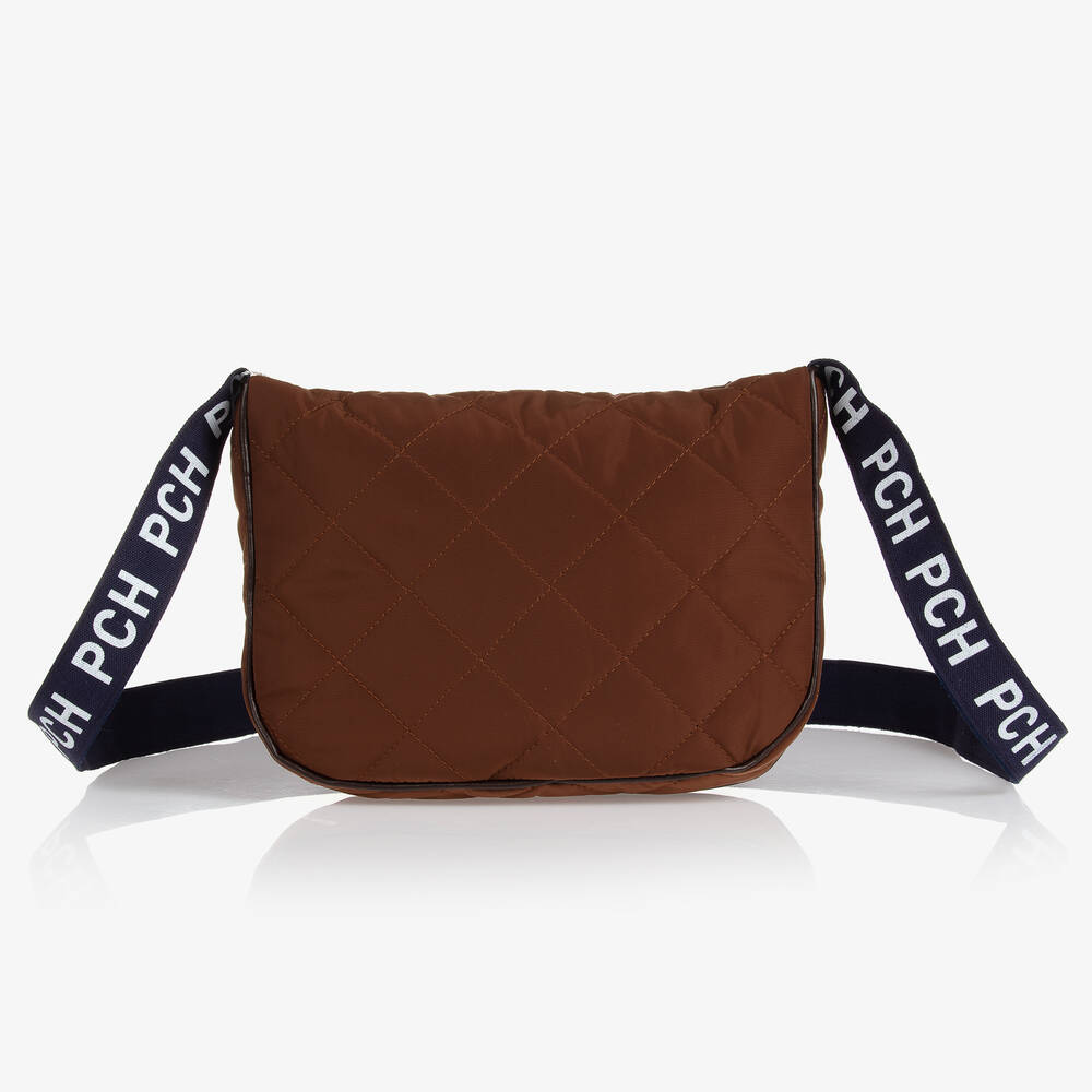 Pan Con Chocolate Brown Shoulder Bag (21cm) Childrensalon Outlet