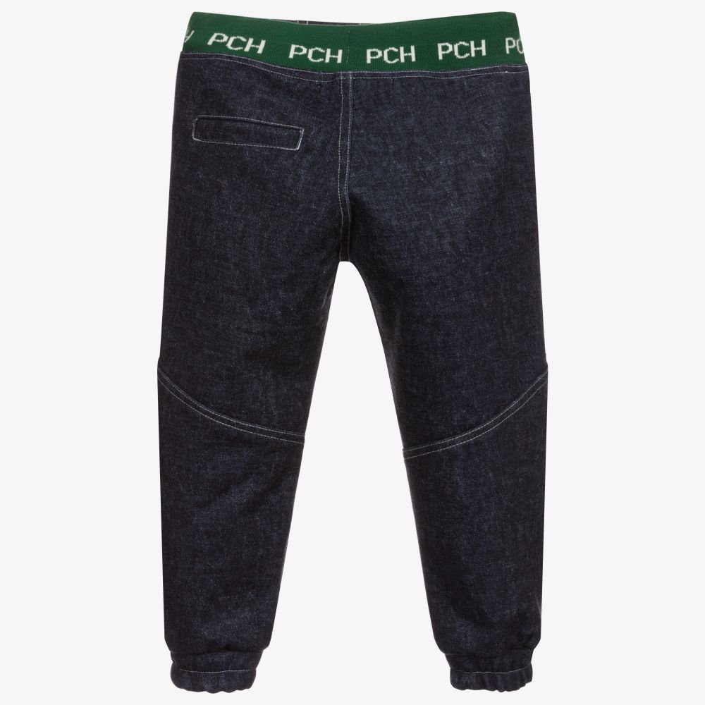 Dark blue jean new arrivals joggers