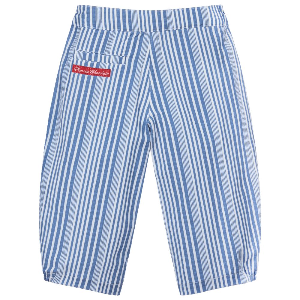 Pan Con Chocolate-Girls Cotton Culottes | Childrensalon Outlet
