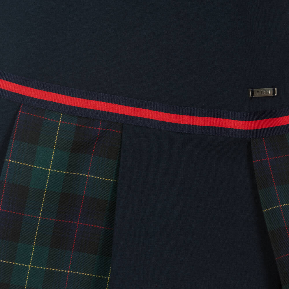 بان كون شوكولا-فستان قطن لون كحلي | Childrensalon Outlet