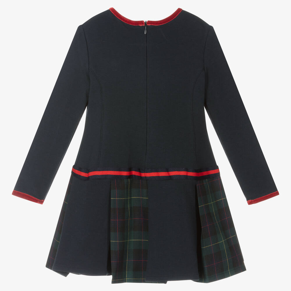 بان كون شوكولا-فستان قطن لون كحلي | Childrensalon Outlet