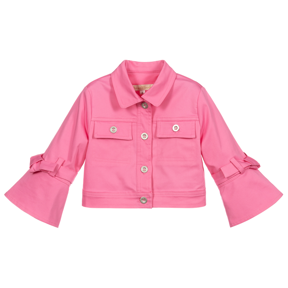Girls cotton jacket store