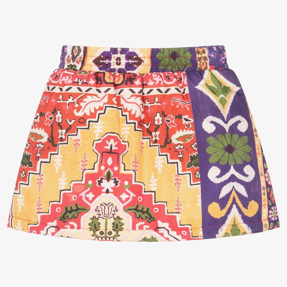 بان كون شوكولا-تنورة مبطنة لون أحمر | Childrensalon Outlet