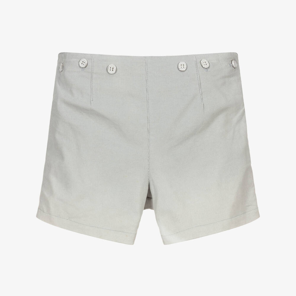 Pan Con Chocolate-Pink & Grey Shorts Set | Childrensalon Outlet
