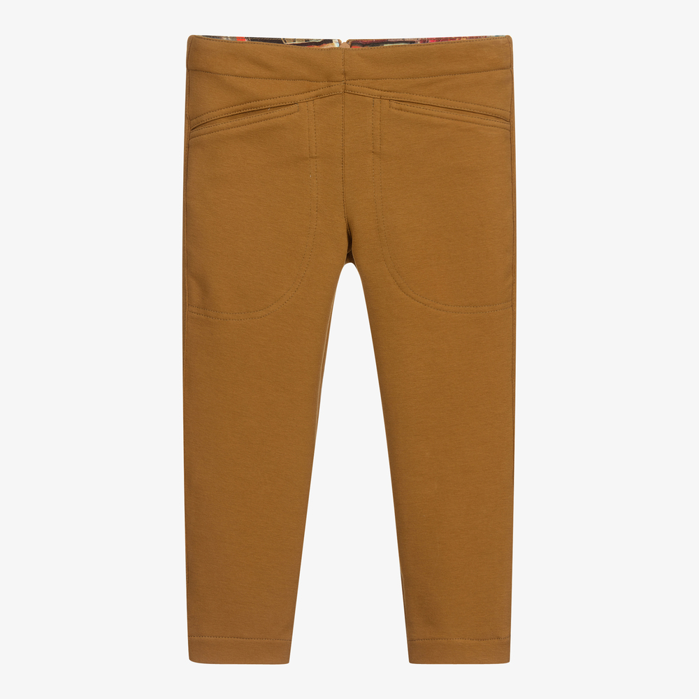 Pan Con Chocolate - Pantalon skinny jaune | Childrensalon