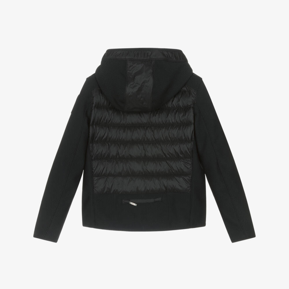 Parajumpers-Black Hooded Nolan Jacket | Childrensalon Outlet