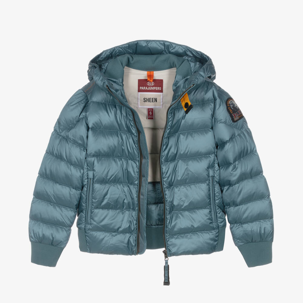 Parajumpers-جاكيت داون أزرق هيدرو للأولاد | Childrensalon Outlet