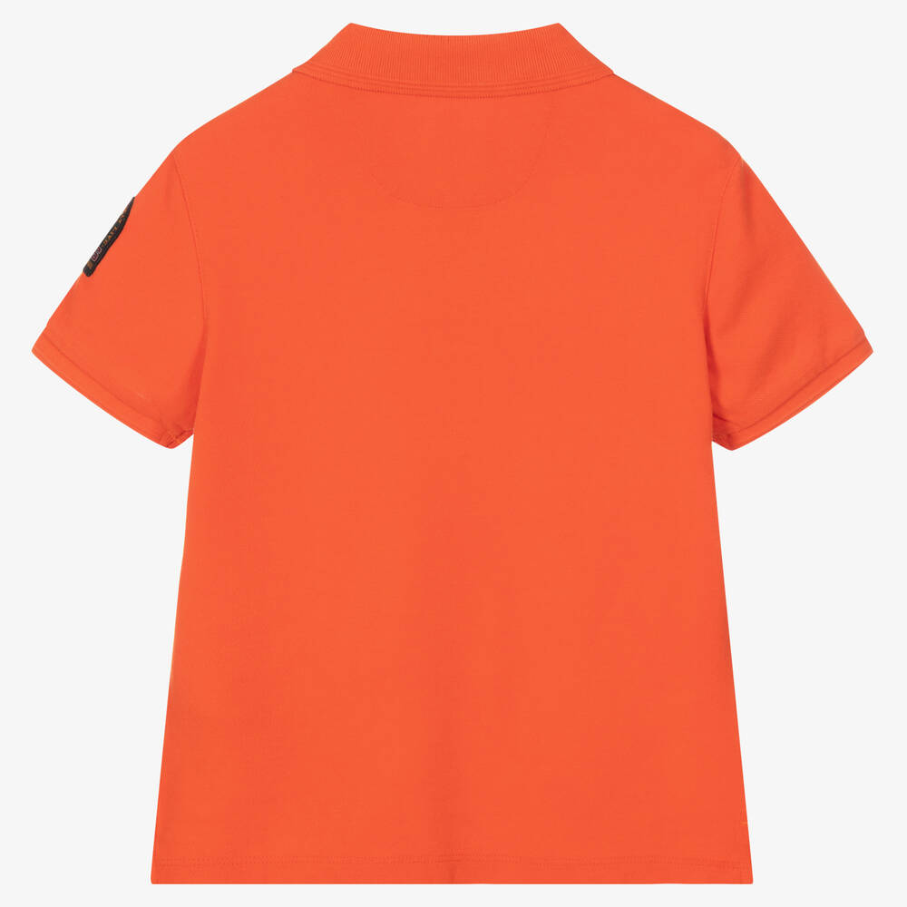 Childrens orange polo shirts discount